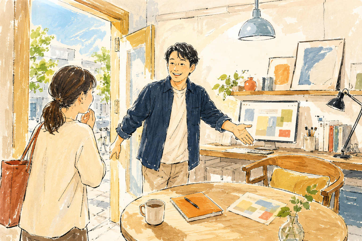 Nex@Webへのホームページ制作相談