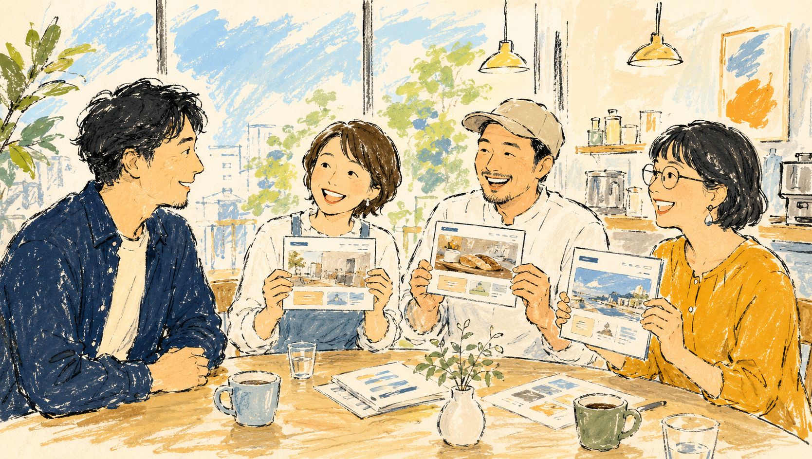 相談しやすさも、制作品質のひとつ。